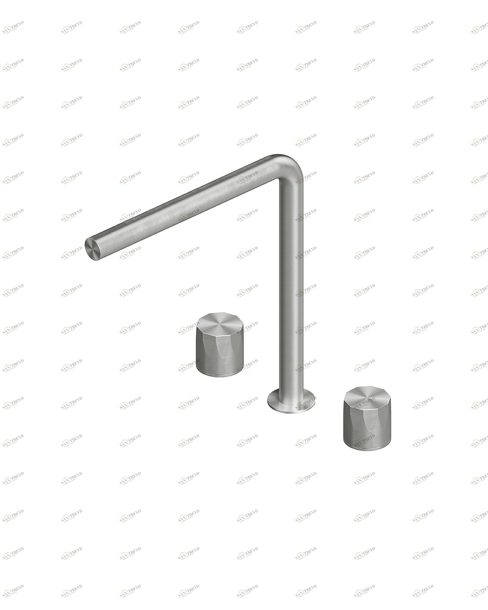 Hb. 15 08V. Смеситель с тремя отверстиями Quadrodesign