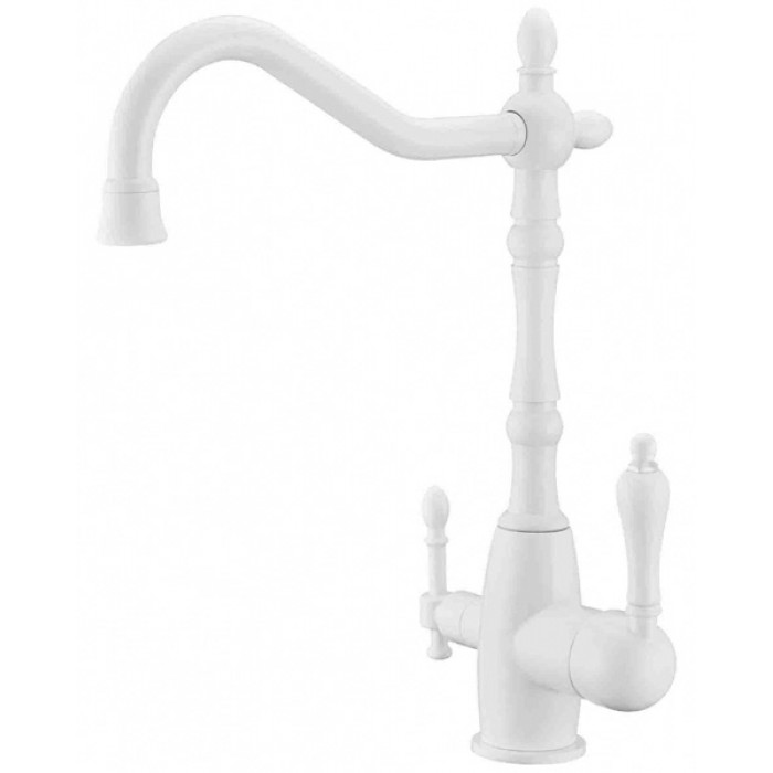 Zorg ZR 312 YF-33 White Смеситель для кухни Zorg 355х230 мм  - Вид №1