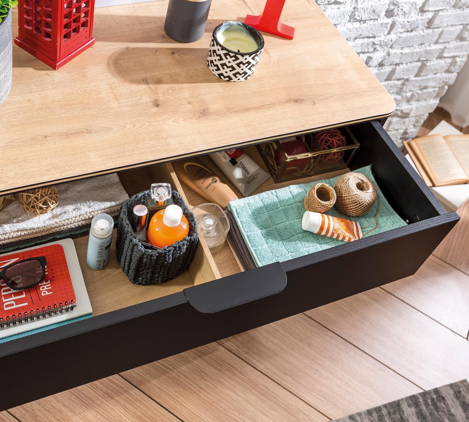 Комод с 4 ящиками черный Black CILEK BLACK 00-3832235 Черный Santreyd - Вид №2