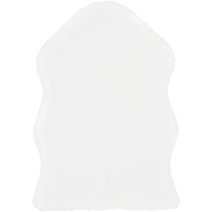 Шкура искусственная полиэстер 55х80 см цвет белый