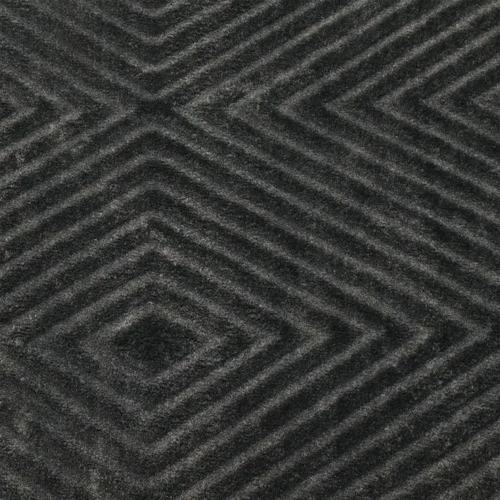 Плед Geometric 180x200 см фланель цвет серый Santreyd STLM-2082058 - Вид №1