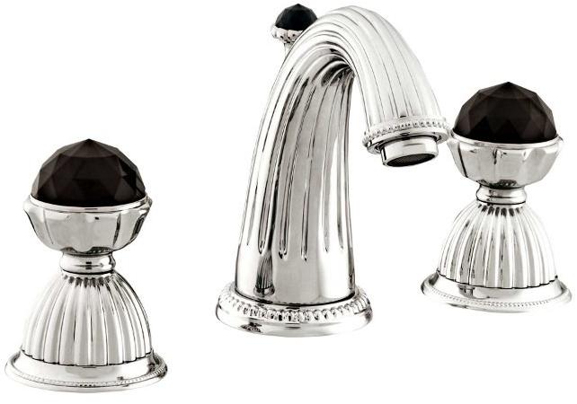 Bronces Mestre Смеситель для мойки на 3 отверстия с кристаллами swarovski® Artica sun-id-1403617 - Вид №3