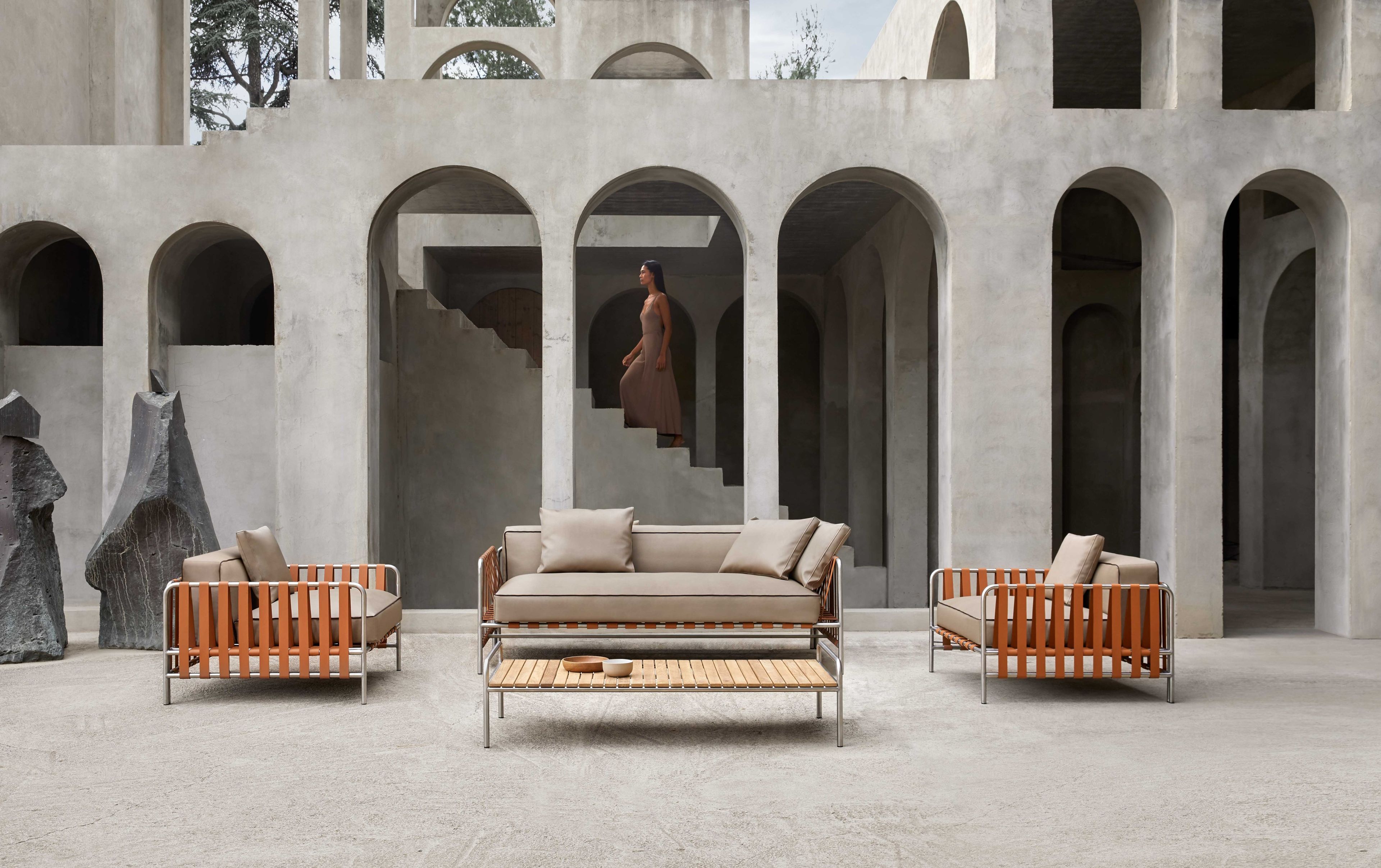 Прямоугольный низкий журнальный столик GANDIABLASCO Onsen ARCH-00075637 - Вид №9