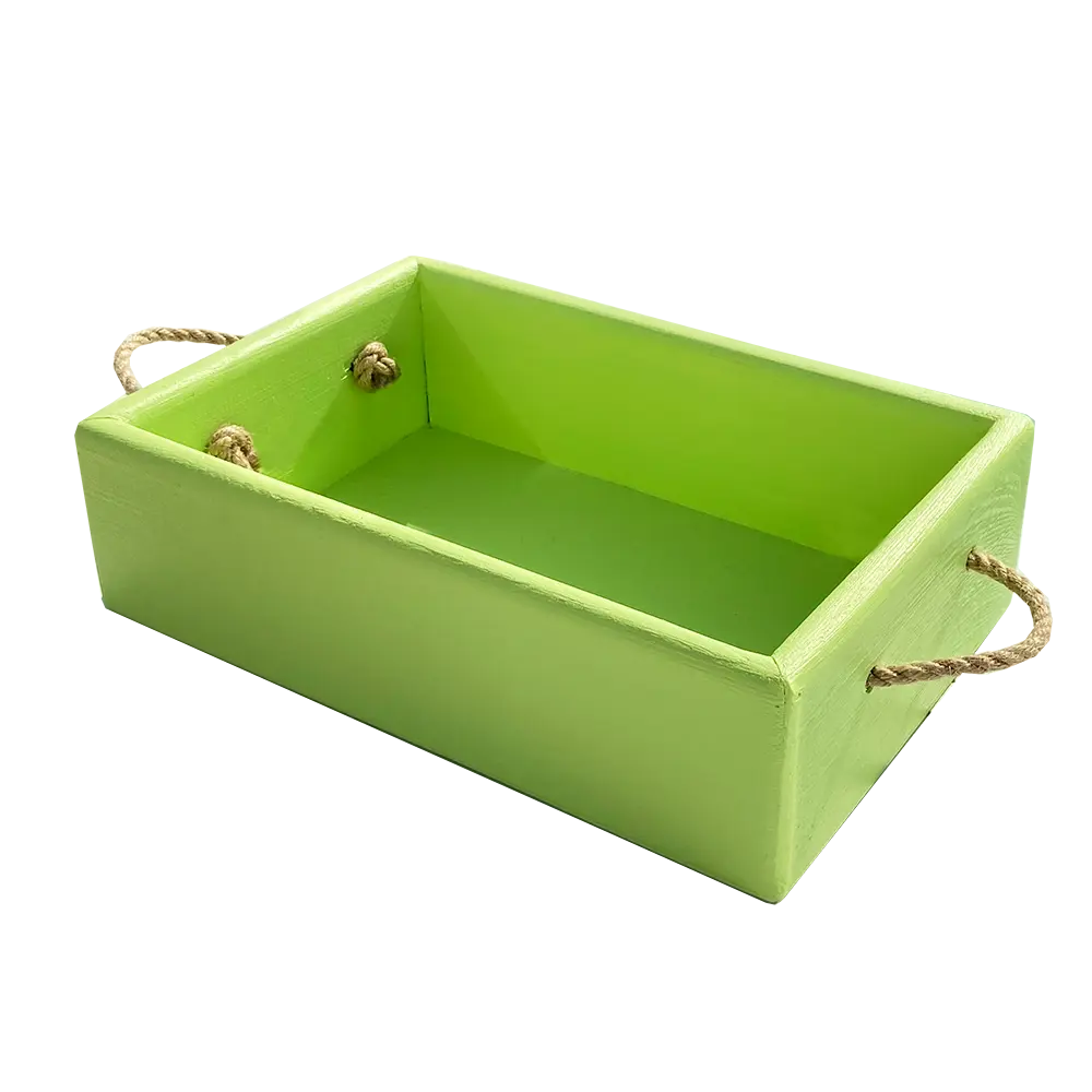 Ящик для хранения 15х25х9 см деревянный в ассортименте Симфония STLM-2171969