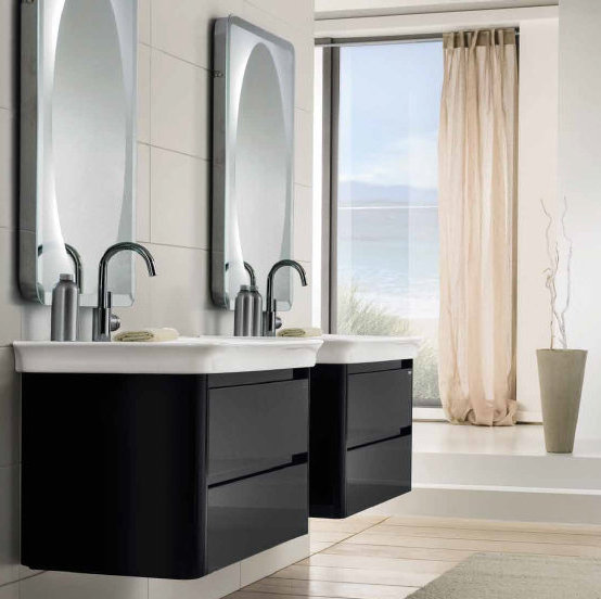 TESS 4 Комплект мебели cm 100+100 Berloni Bagno 43248 - Вид №1