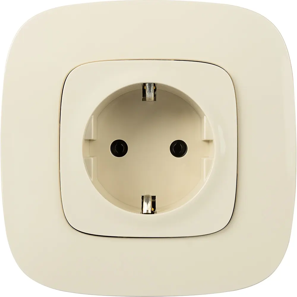 Розетка Legrand Valena Allure 2 контакта с заземлением цвет слоновая кость STLM-2061463 - Вид №7