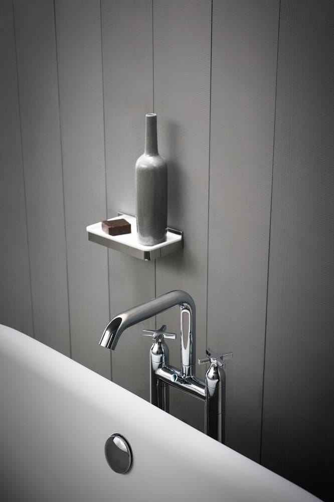 Латунный напольный смеситель для ванны с переключателем Agape Memory ARCH-00069712 - Вид №5