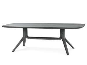 Деревянный прямоугольный обеденный стол