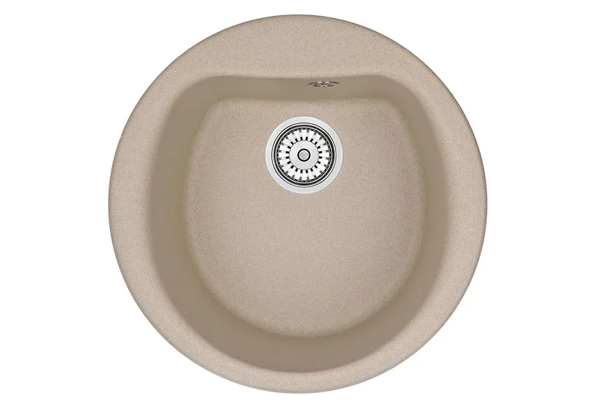5101, ПЕСОК, кухонная мойка, кварц GRANULA 5101-ST46 - Вид №1
