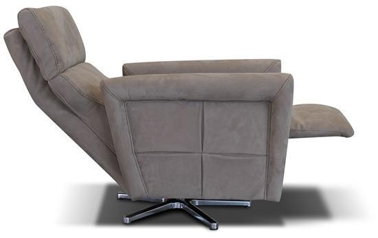 Rossini Sofas Кожаное кресло-реклайнер с подлокотниками sun-id-1425347 - Вид №6