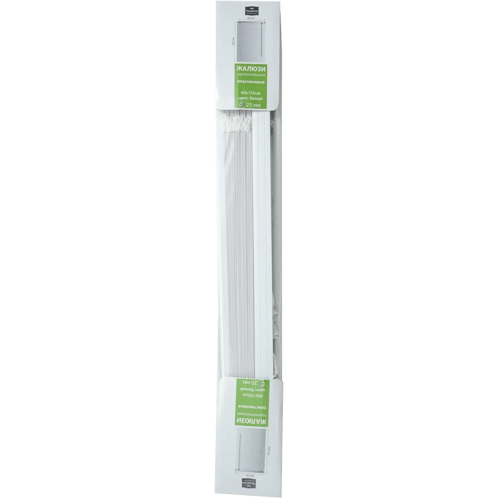 Жалюзи 60x155 см ПВХ цвет белый Santreyd Жалюзи ПВХ STLM-2107649 - Вид №4