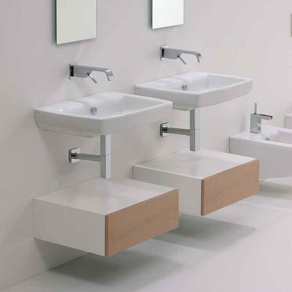 BRLAV8023 Подвесная раковина настенная GSG CERAMIC BRIO - Вид №4