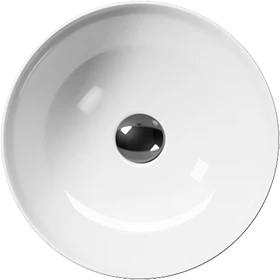 884611 Встроенная раковина под столешницу овальная GSI ceramica Pura