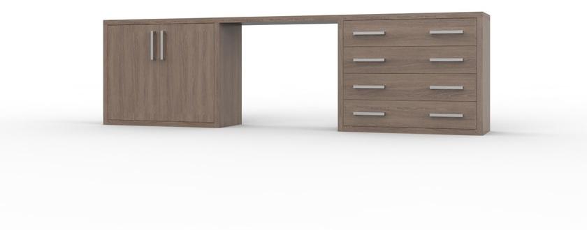 Mobilspazio Прямоугольный стол с ящиками для гостиницы Zeus sun-id-1472644 - Вид №6