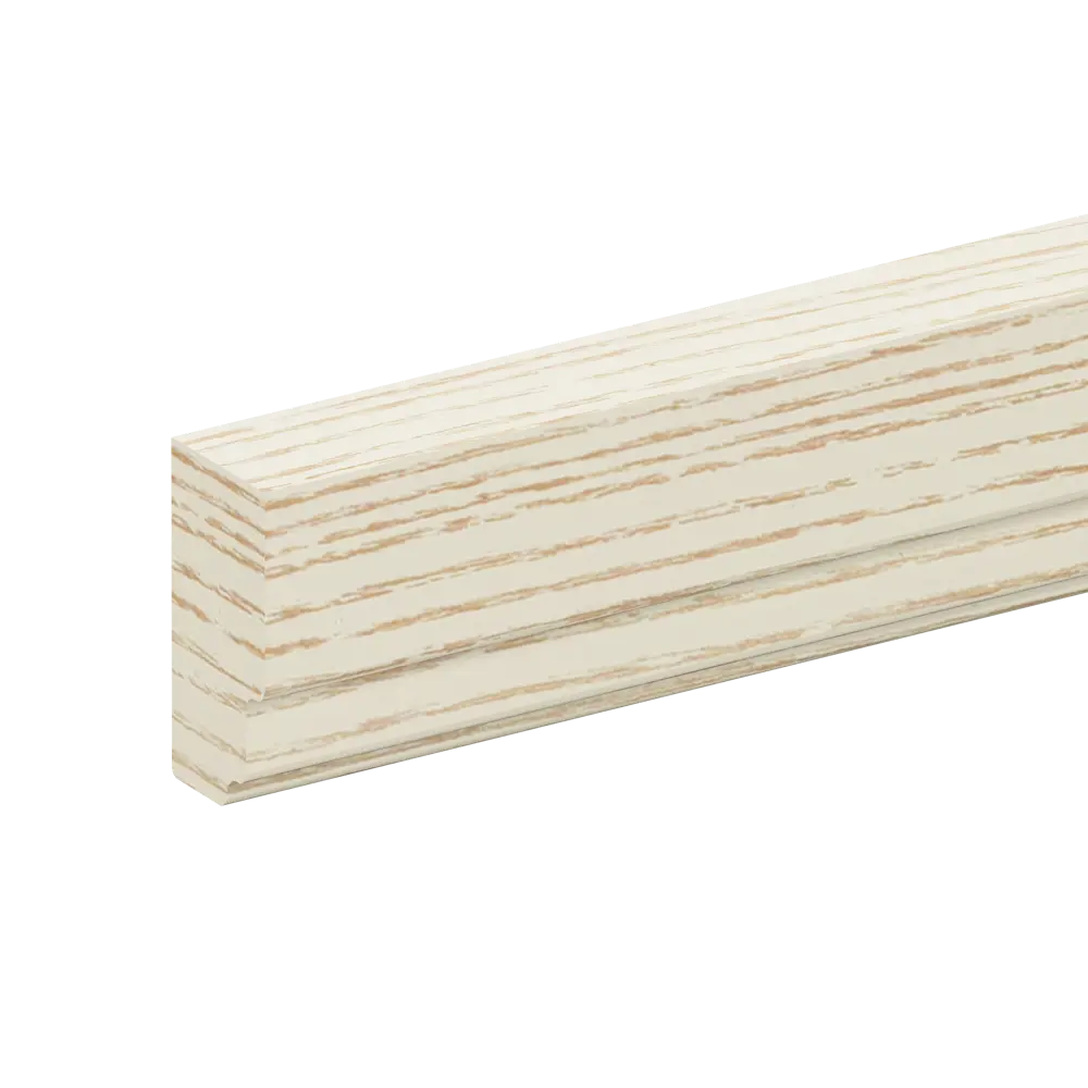 Карниз для кухонного шкафа Невель Delinia ID 220x4 см МДФ/шпон ясеня цвет кремовый STLM-2047475 - Вид №1