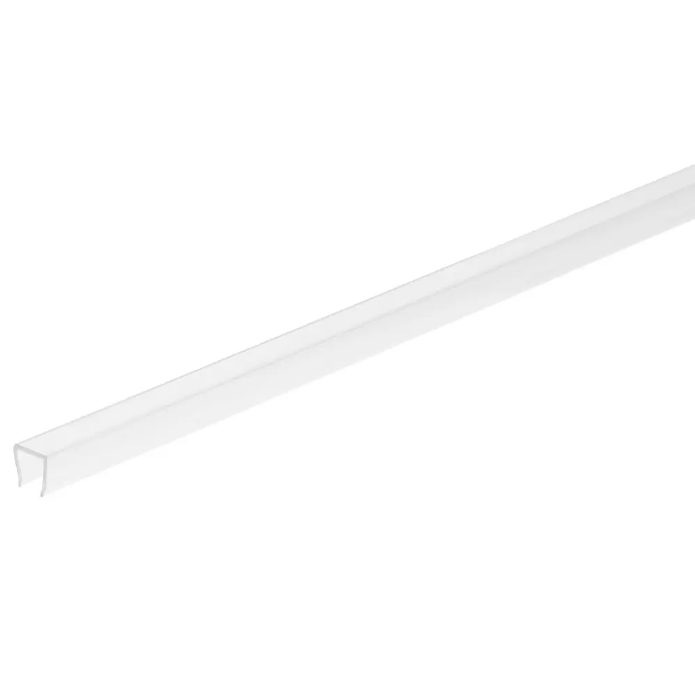 Профиль торцевой П-образный для стеновой панели 60x0.4 см пластик цвет прозрачный Santreyd STLM-2051035