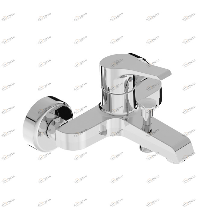 JIKA Смеситель для ванны H3211W70044001 Cube 