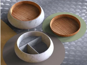 MONITILLO MARMI Контейнер из каррарского мрамора