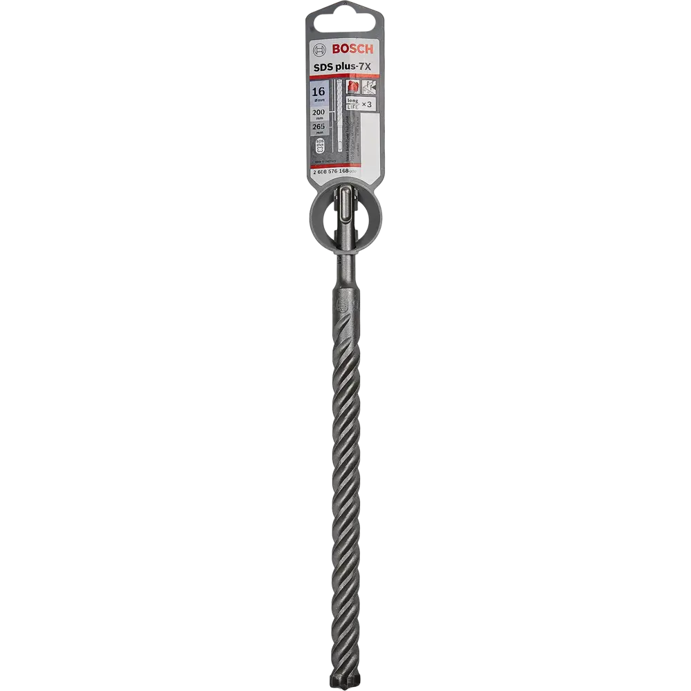 Бур по бетону SDS-plus Bosch SDS Plus-7X 16x265 мм 82168789 STLM-2005754 BOSCH PROFESSIONAL  - Вид №3
