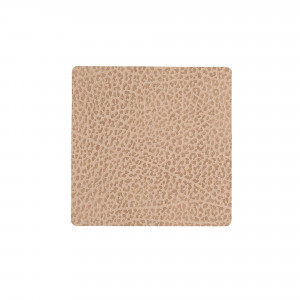981313 HIPPO sand подстаканник квадратный 10x10 см, толщина 1,6 мм;LIND DNA