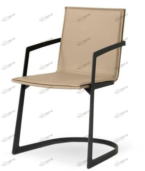 Roche Bobois Консольное кожаное кресло с подлокотниками Echoes sun-id-1443788