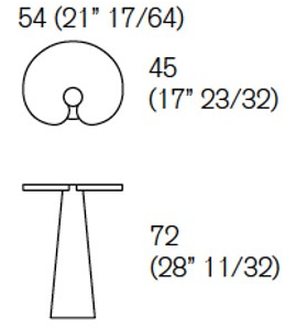 Agapecasa Круглый мраморный стол Eros sun-id-1381394 - Вид №4