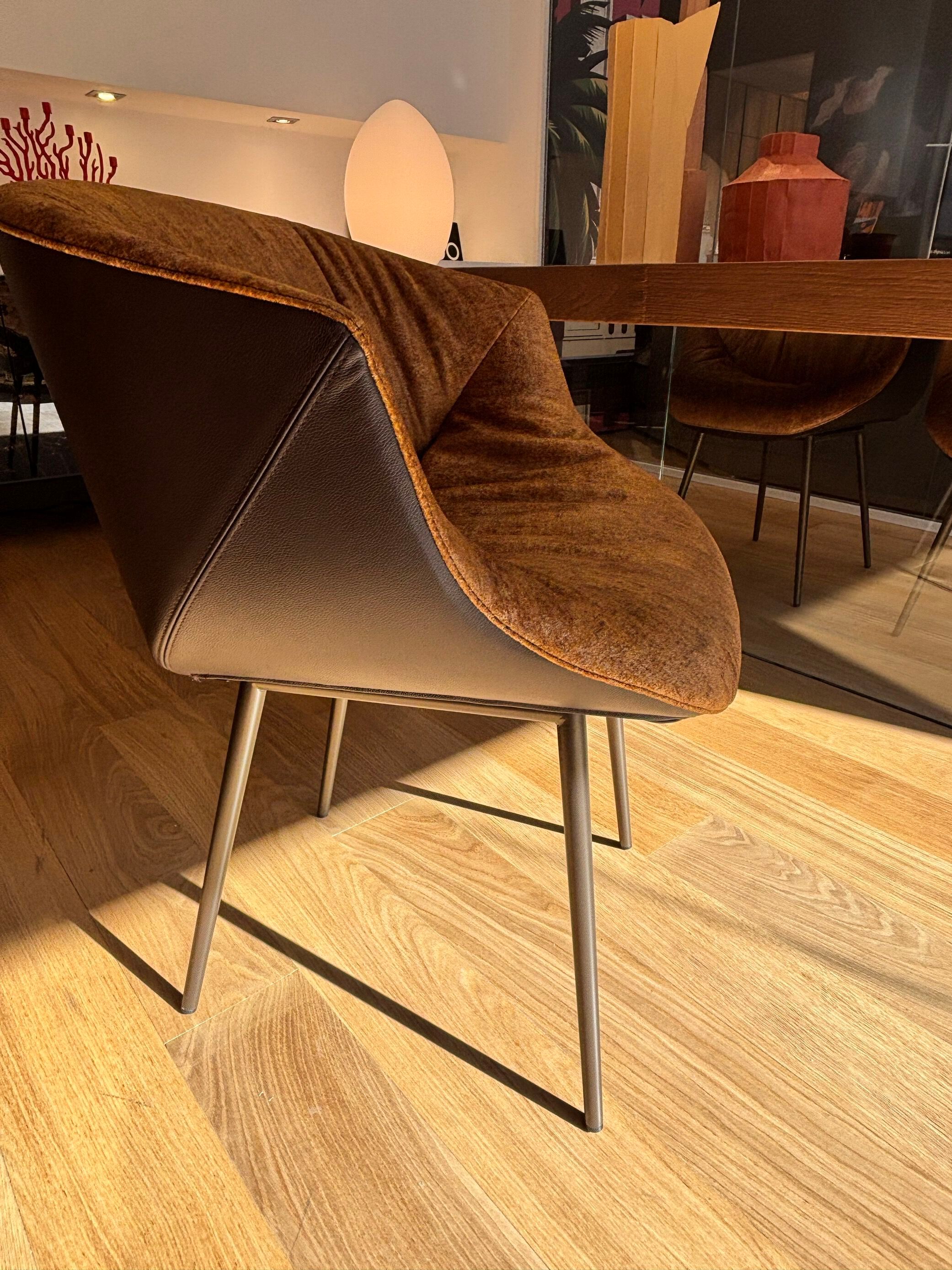 Кожаный стул с подлокотниками In Stock озеро ARCH-00150356 - Вид №2