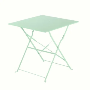Стол садовый квадратный Naterial Flora Origami складной 70х70х71 см сталь зеленый 81956322 STLM-2137082