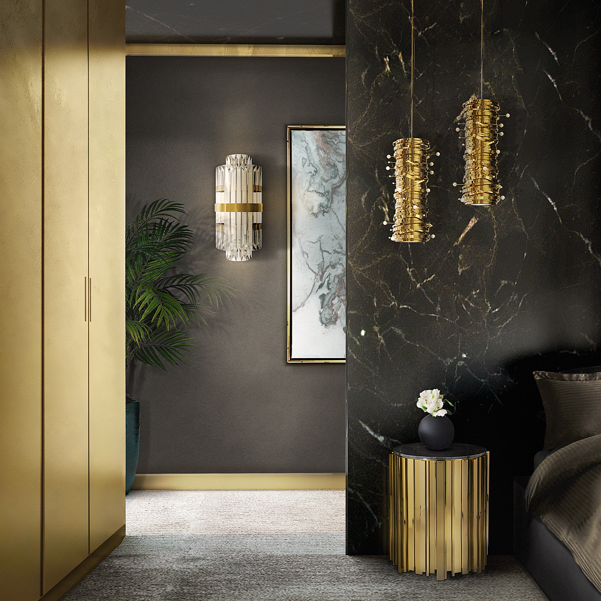 Настенные светильники Liberty I Wall Lamp Covethouse LUXXU  - Вид №1