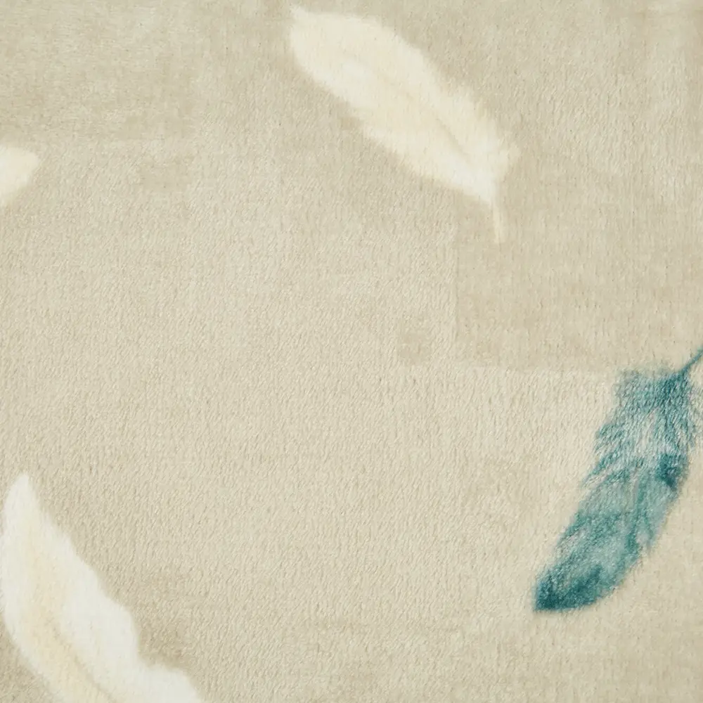 Плед Plumage 180x200 см фланель цвет серо-синий Ardenza Промо STLM-2055679 - Вид №1