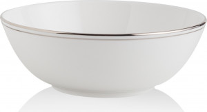10638750 Lenox Салатник индивидуальный Lenox "Федеральный,платиновый кант" 16,5см Фарфор костяной