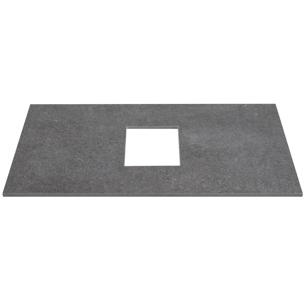 Столешница в ванную 76x46 см пепельный матовый Santreyd Без серии STLM-2055476