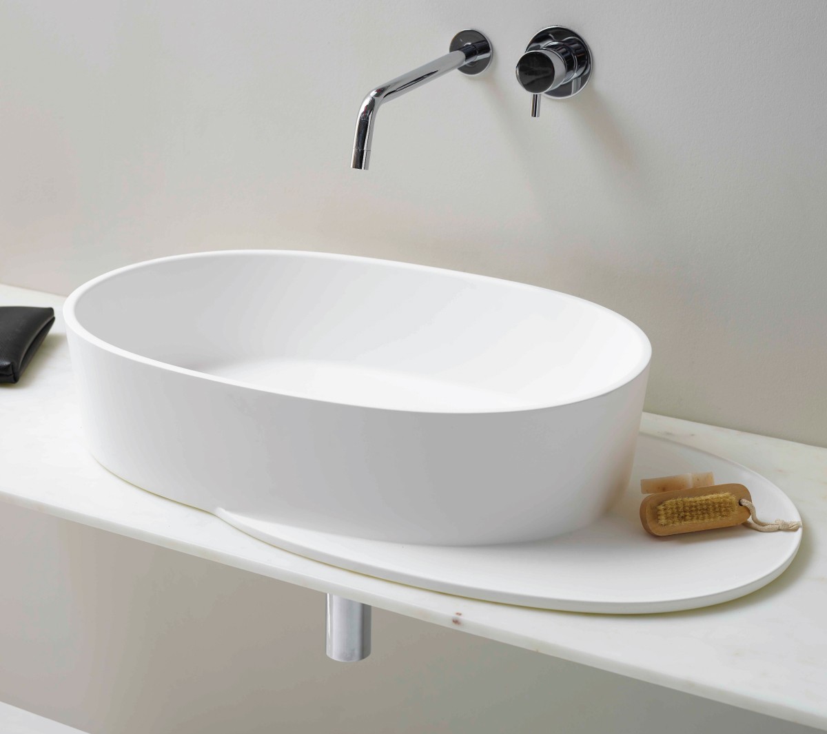 EXLAVOVAPLAT/MEDX Накладная раковина на столешницу  прямоугольная Ex.T Plateau - Вид №2