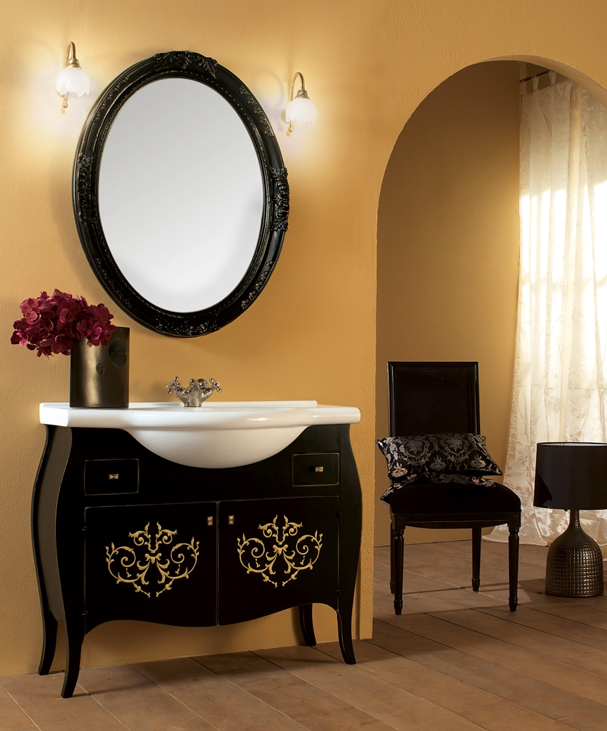 8938 Tifernoit Лакированная и декорированная композиция для ванной комнаты Bagno  - Вид №1