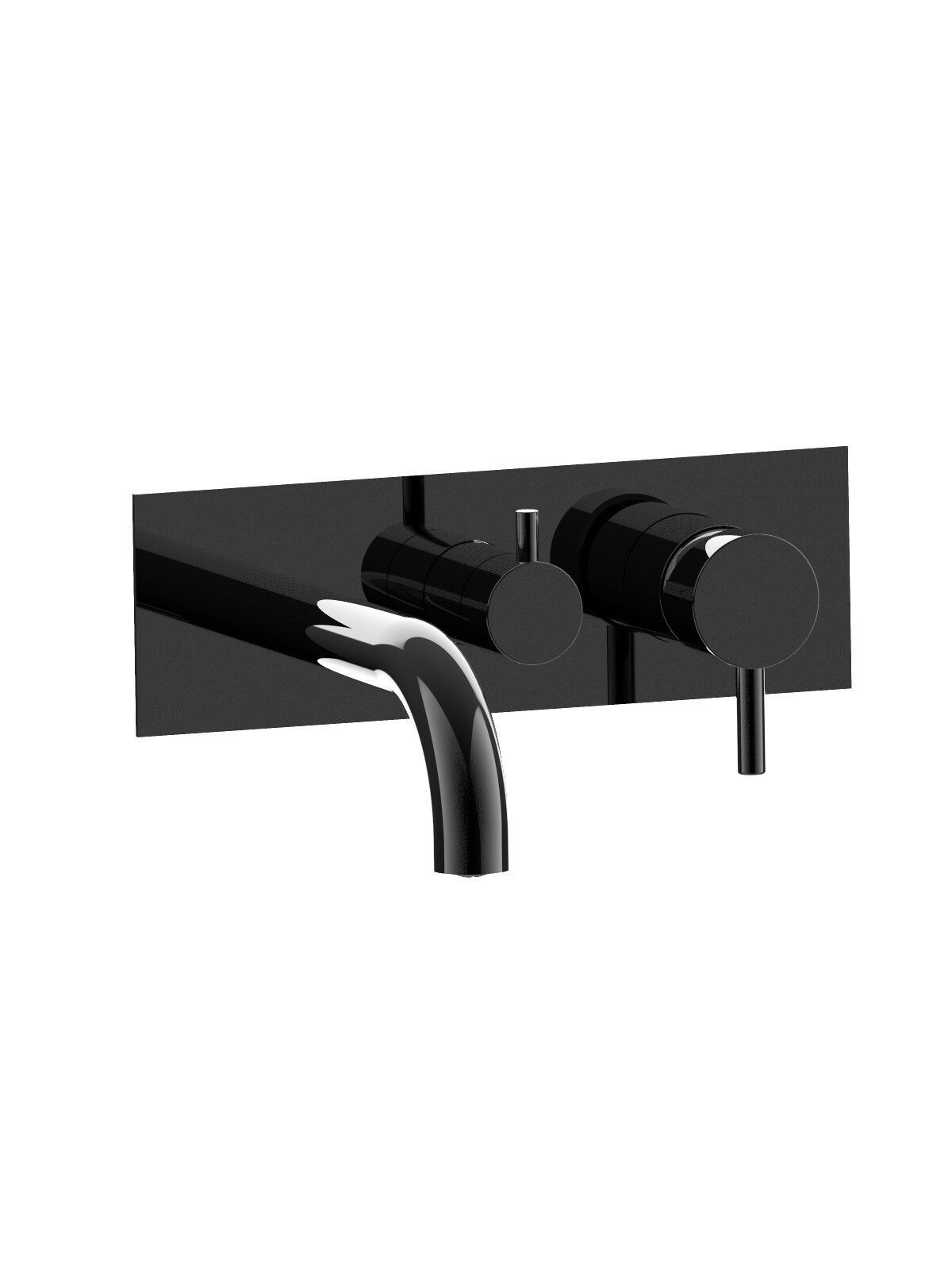 Однорычажный настенный смеситель для ванны с плитой Rubinetterie Frattini отдельная эстетика ARCH-00089970 - Вид №22