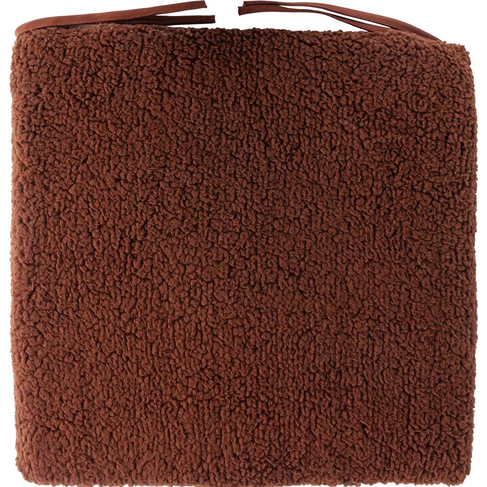 Сидушка Шерпа 40х40 см цвет шоколадный Santreyd STLM-2108852