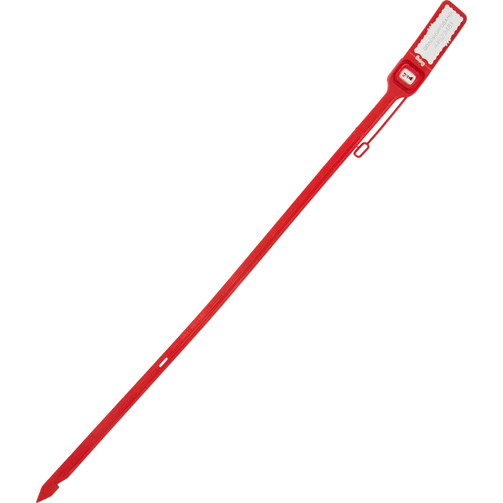 Пломба Европартнер номерная универсальная с замком из нержавеющей 340 мм 10 шт STLM-2014451