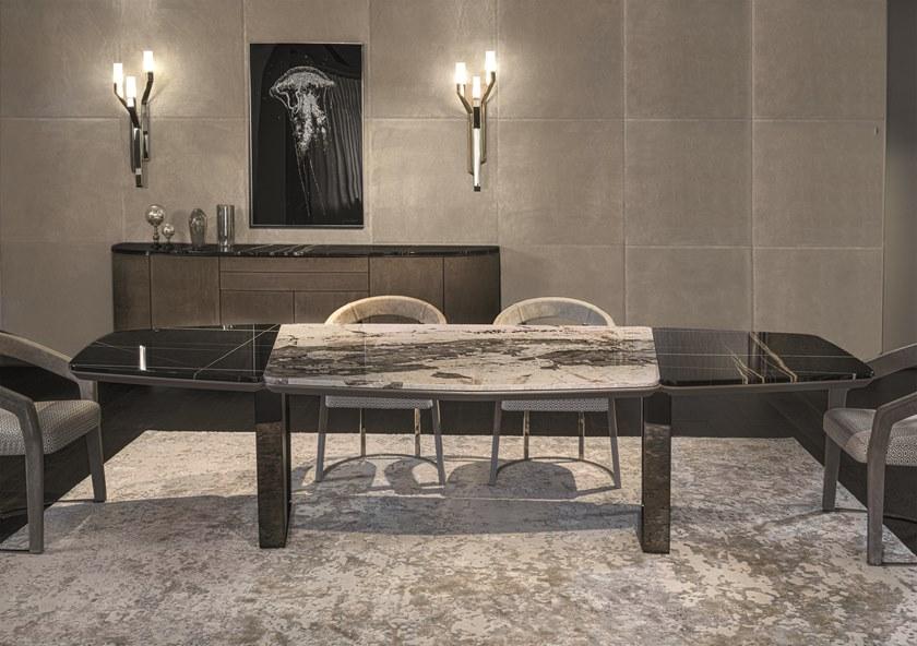 Longhi Стол из мрамора и дерева Loveluxe 2020 – sartoria collection sun-id-1366052 - Вид №9