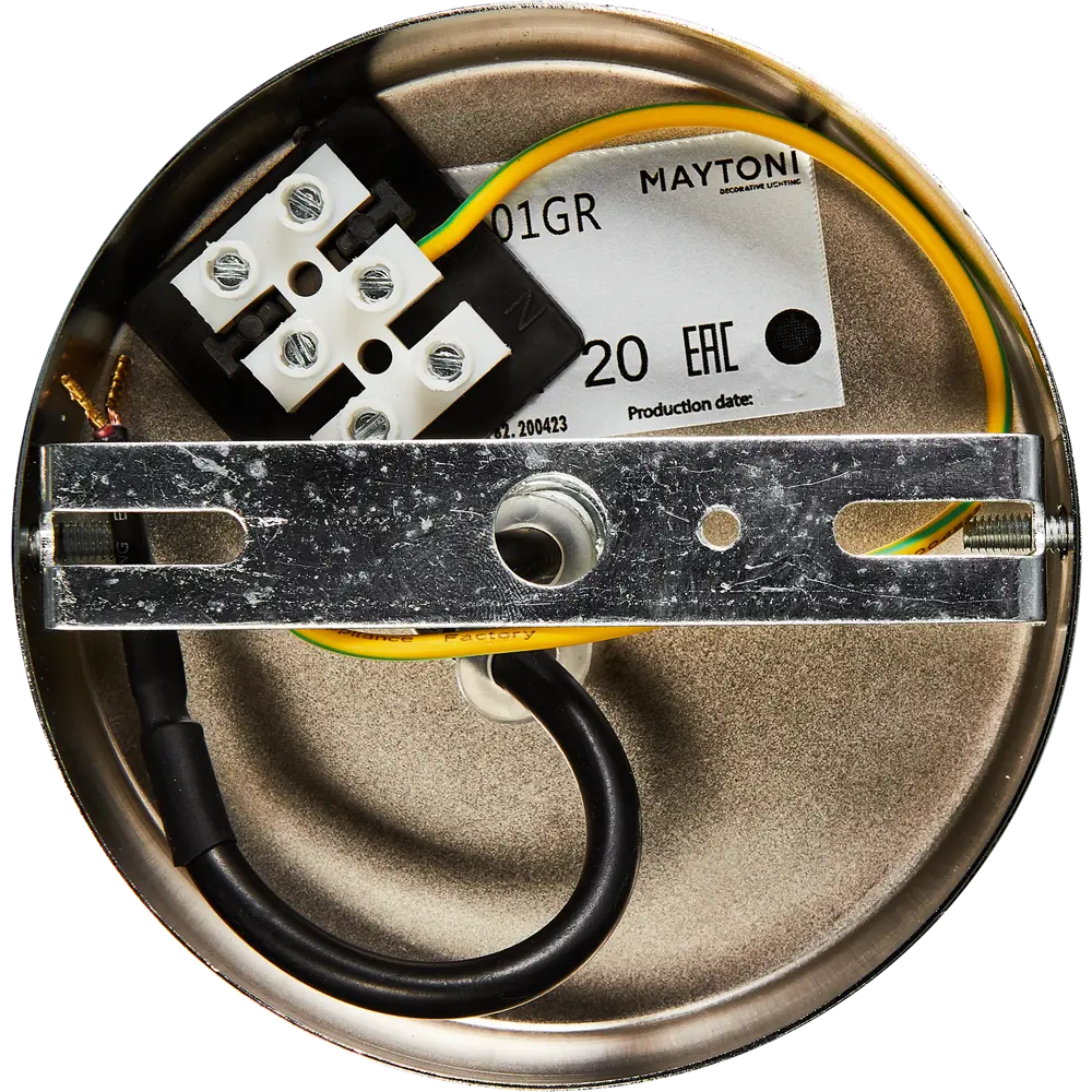 Светильник подвесной Globo 1 лампа 4 м² цвет серый Maytoni STLM-2146010 - Вид №6