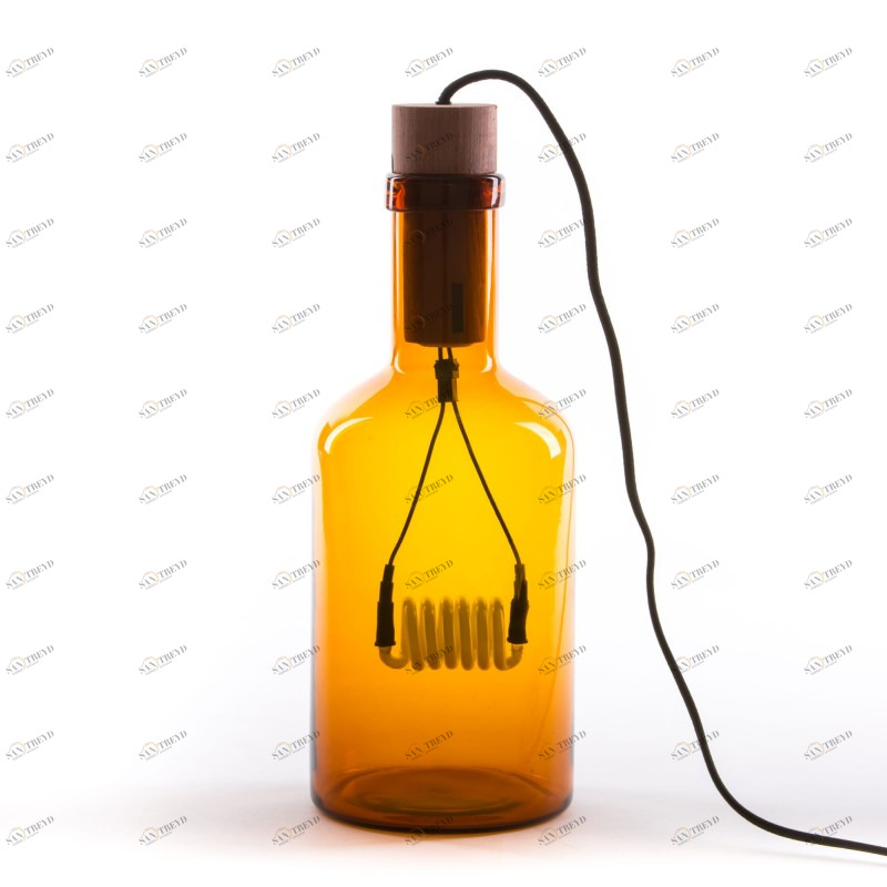 Настольная лампа Bouche amber от Seletti 01432 AMB SELETTI ИНТЕРЬЕРНЫЕ 244946 Оранжевый;яркие 