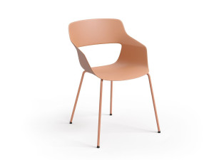 Штабелируемый стул из полипропилена с подлокотниками