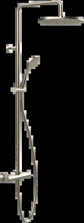 Душевая колонка 35183 149 Gessi Via manzoni МАТОВЫЙ НИКЕЛЬ FINOX