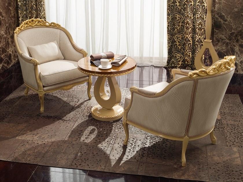 A.R. Arredamenti Бархатное кресло с подлокотниками Harmony 337 - Вид №2