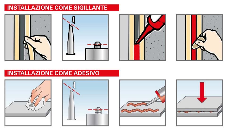Очень сильный герметизирующий клей FISCHER Fischer KD ULTRA 60 ARCH-00103026 - Вид №4