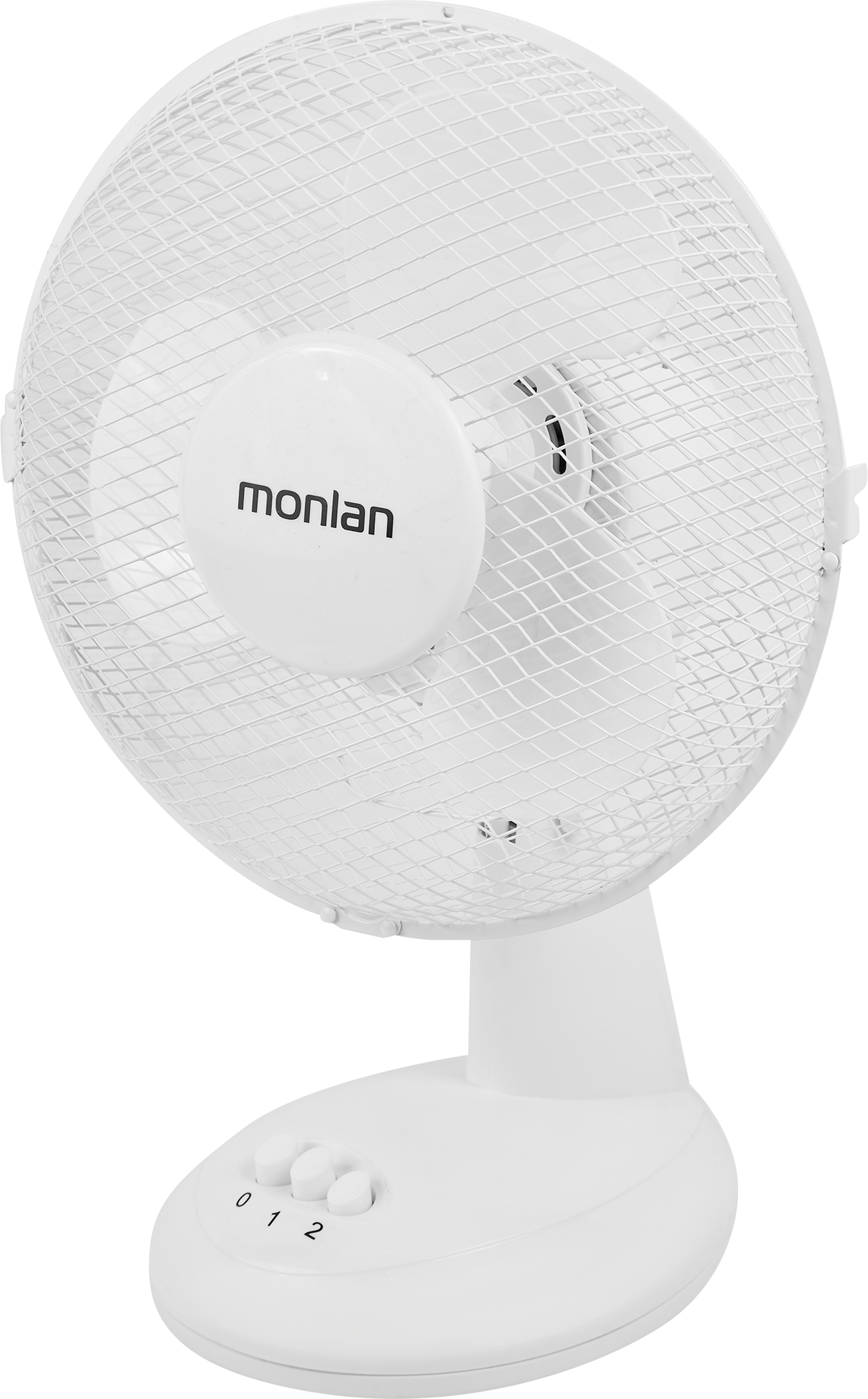 84266579 Вентилятор настольный MT-30W 30 Вт 27 см цвет белый STLM-0047814 MONLAN