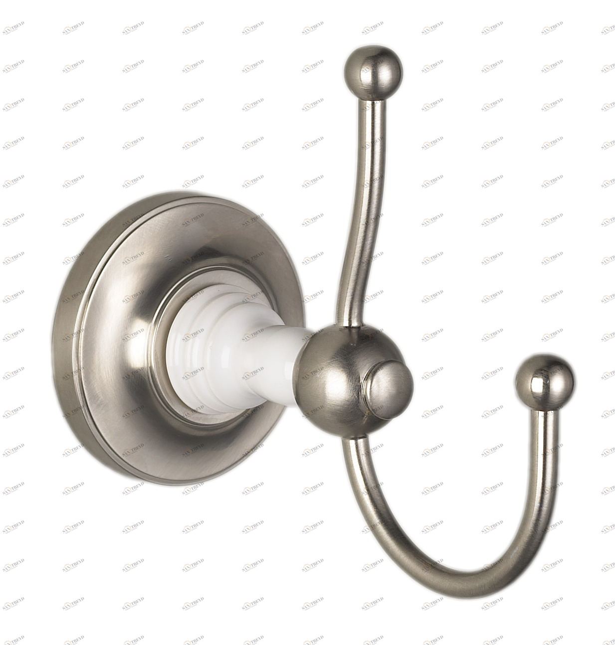 Traditional bathrooms Двойной крючок для одежды Tb611.ag Латунь / фарфор 