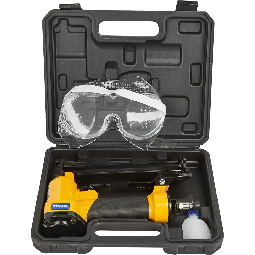 Степлер пневматический Pegas Pneumatic FS8016-A тип скоб 21GA/80 6-16 мм STLM-2031472 - Вид №5