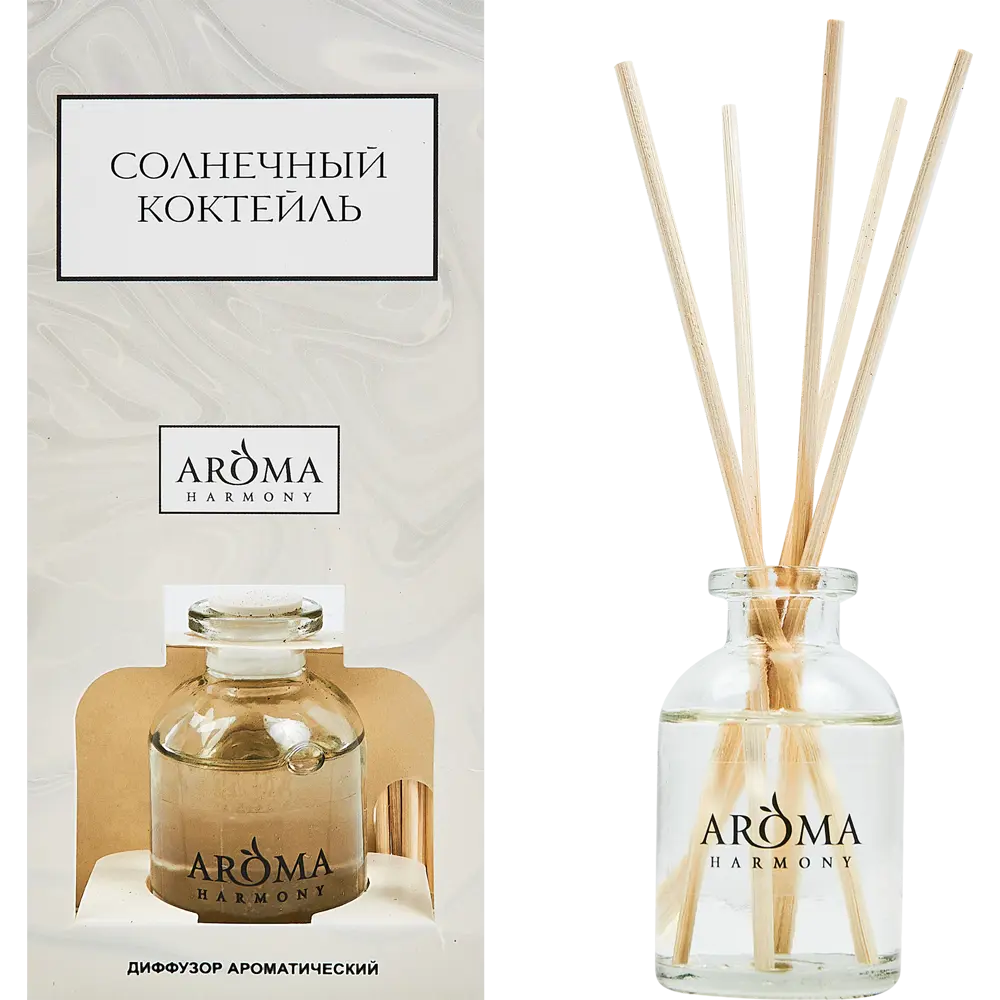 Ароматический диффузор Aroma Harmony Солнечный коктейль 30 мл 89335125 STLM-2198723 