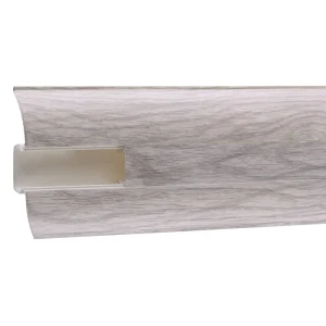 Плинтус напольный ПВХ «Дуб Веронский», высота 6.5 см, длина 2.5 м