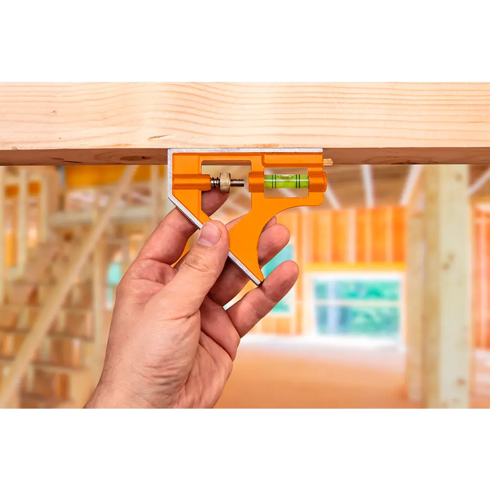 Угольник с уровнем и транспортиром Neo, 300 мм Santreyd STLM-2135201 - Вид №5